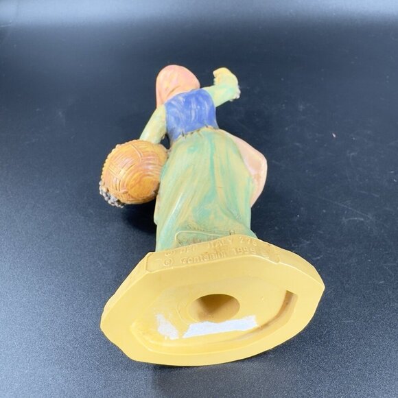 1999 Fontanini Depose Italy Nativity Grapes Carmi Vineyard Worker Figurine VTG - Picture 5 of 8